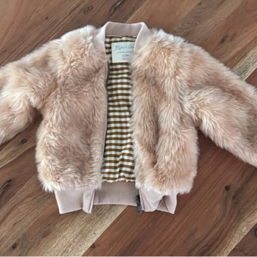 Rylee + Cru Cream Puffer Jacket Cozy Style